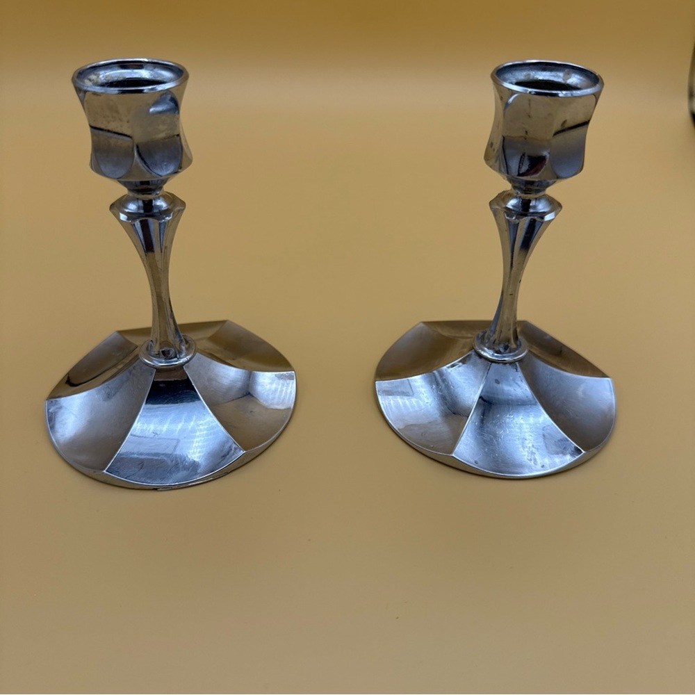 Irvinware elegant candleholders made in USA